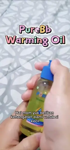 Hangat alami untuk lindungi si kecil 🌿 PureBB Warming Oil bantu jaga tubuh bayi tetap nyaman & tenang setiap hari #PureBB #BabyCare #MomAndBaby #ProdukBaru #happybaby 