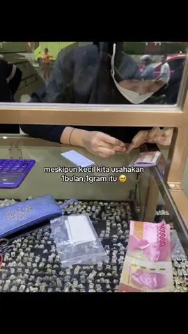 @TokoMasKenangaTasik bismilah ada rezekinya 🤲🏼🥰#foryoupage #tokomaskenangatasik #nabungemas 