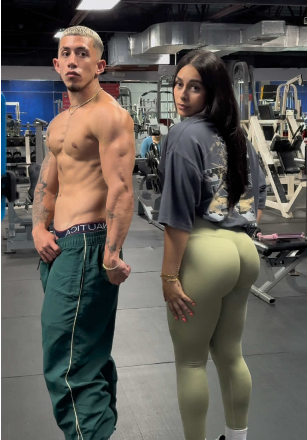 el mejor dúo te amo @Ilka Javielis ❤️  #fyp #viral #gym #Fitness #model 