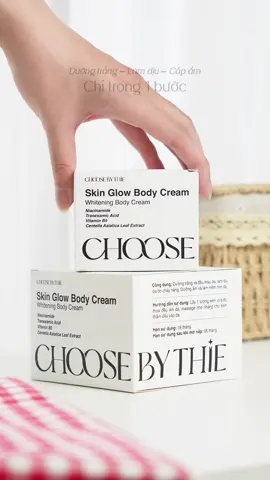 Kem dưỡng trắng cấp ẩm phục hồi hàng rào bảo vệ da với hệ hoạt chất từ khoa học kết hợp chiết xuất thiên nhiên #goclamdep #skincare #kembody #trangda #choosebythie 