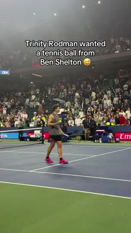#USOpen #tennis #benshelton #trinityrodman #espnsocial 