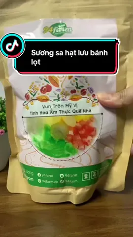 Sương sa hạt lựu bánh lọt #che #94farm #anvat #suongsa #suongsahatluu 