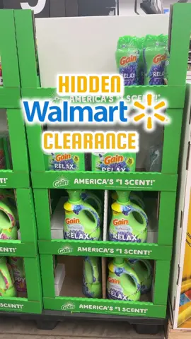Hidden Walmart Gain Clearance found August 27th 🤩 Keep an eye out at your stores! . . . . . @Walmart @Gain #walmart #gain #couponing #clearance 