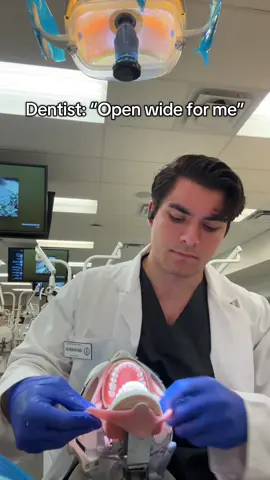 I promise I’ll be more gentle on my next patient😳 #dentalstudent #dentalschool #dentist #dentistry #dental   Day 318🦷