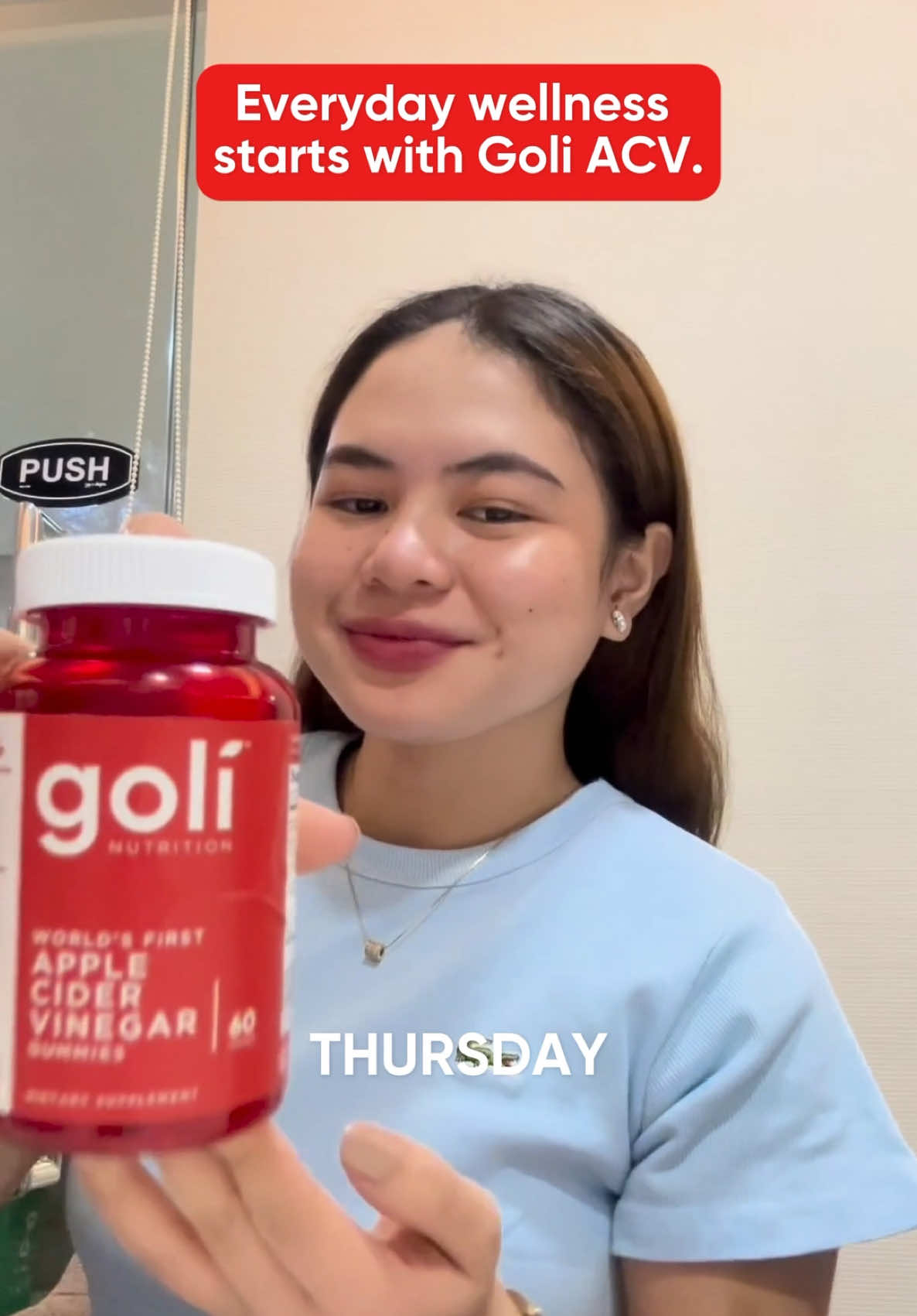 Midweek reset: Goli gummies to the rescue! ACV power = energy, balance & glow.