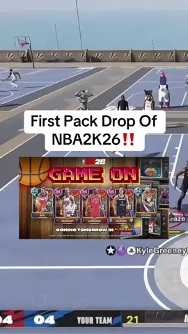 What Are You Thoughts On The FIRST Pack Drop In NBA2K26?!!|#2k #nba2k #nba2k26 #2k26 #myteam 