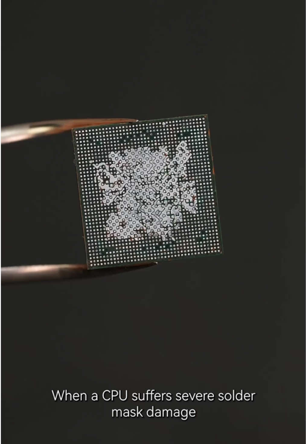 CPU Pad Damage Fix – Step by Step Repair Tutorial.#rabbitfix #repair #phonerepair #mobilephonerepair 