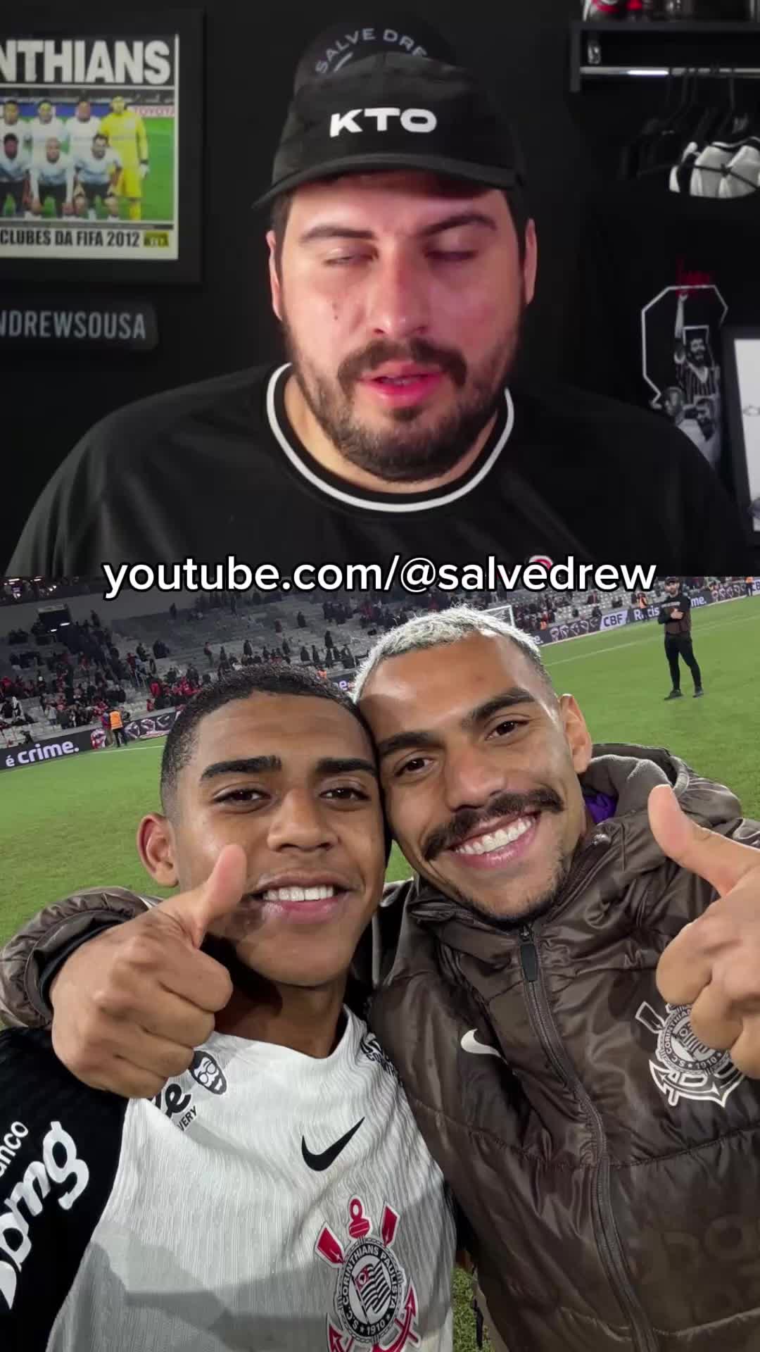 Que vitória do Corinthians! #sccp #corinthians #corinthians #timão #sccp #dorival #vaicorinthians #futebol