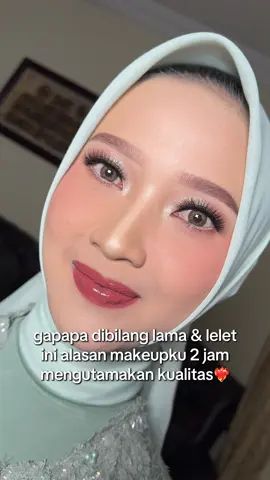 tidak menerima tawar durasi ya kaka kaka😘🥰❤️‍🔥 #glambyfathiw #makeupartist #muajakartatimurmurah #muajaksel #muakalisari 