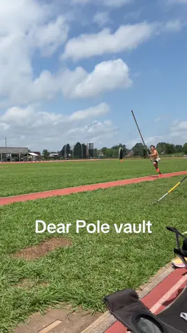 I lived 👍 😊  #polevaulting #polevault #trackandfield #polevaultfail #ouch 