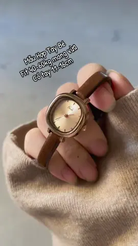 Đồng hồ nữ dây da phong cách Vintage#phukien #donghonuchinhhang #gediwatch #gedi 