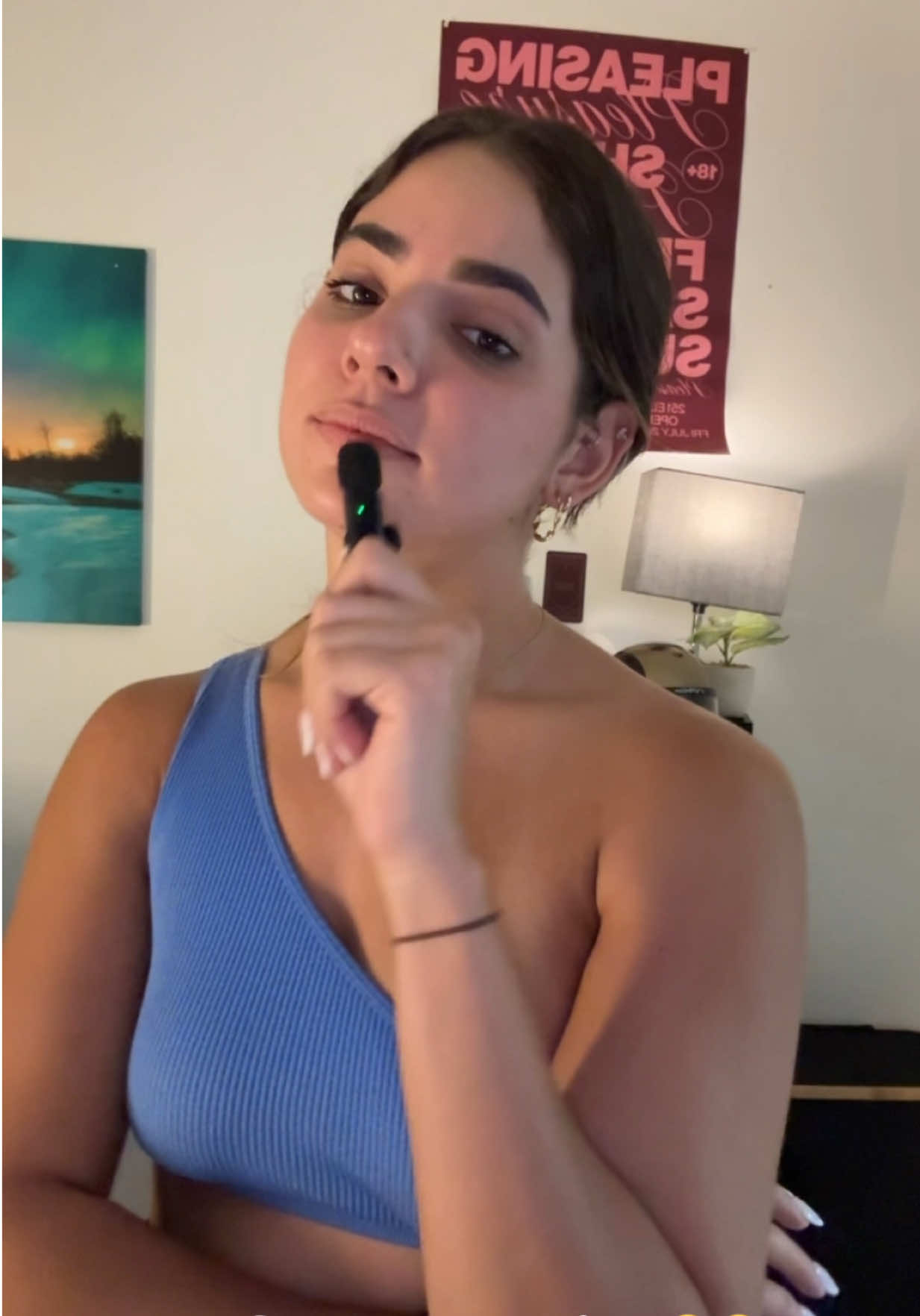 Aquí probando mi nuevo micrófono 🤣 #fun #fyp #pena #contentcreator 