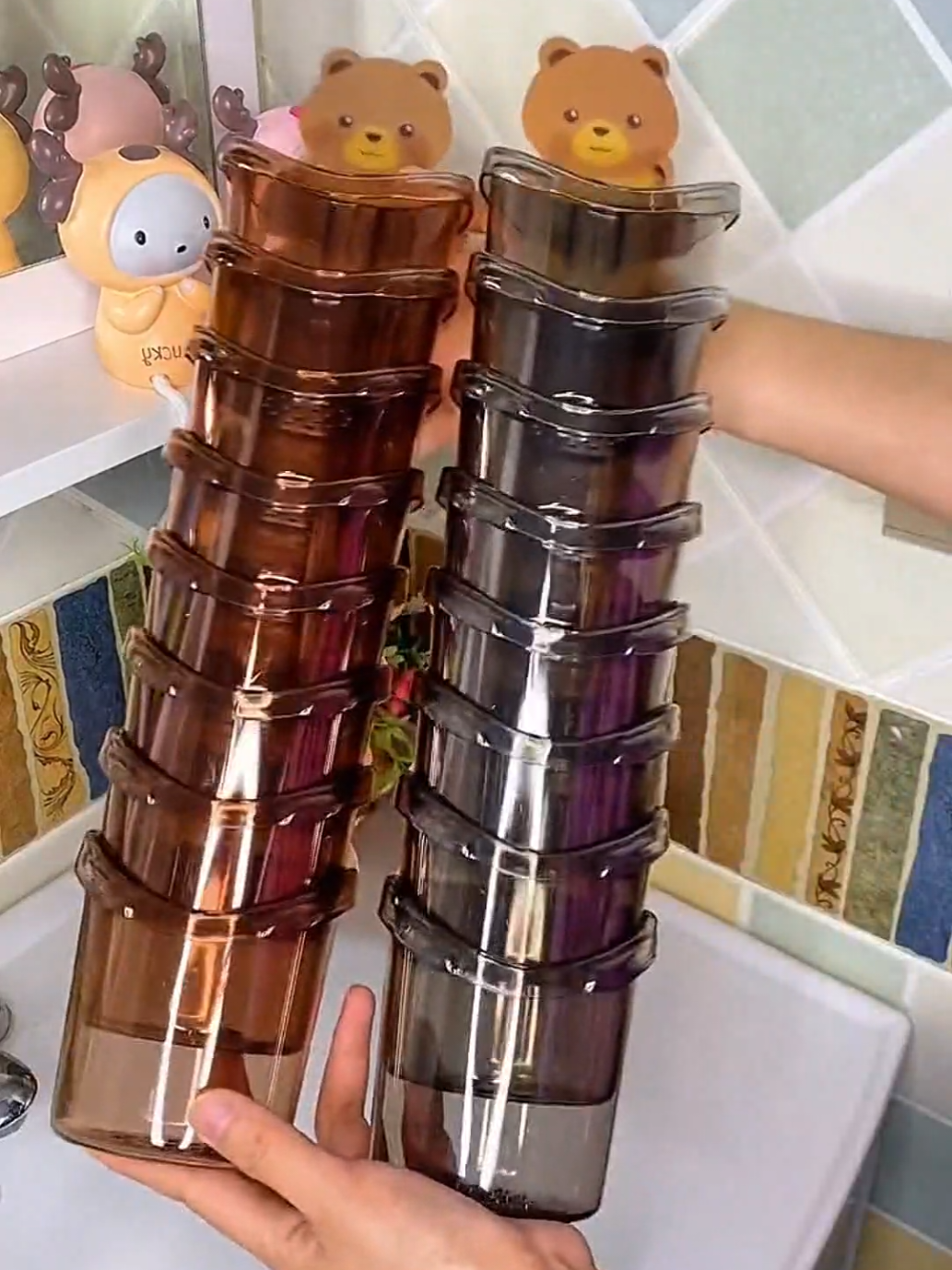 Membalas @diwhylstr Rak Tempel Tempat Sikat Gigi Serbaguna Kamar Motif Beruang Dipasang di Dinding #raksikatgigi #holdersikatgigi #tempatsikatgigiberuang #holdersikatgigiberuang #fyp 