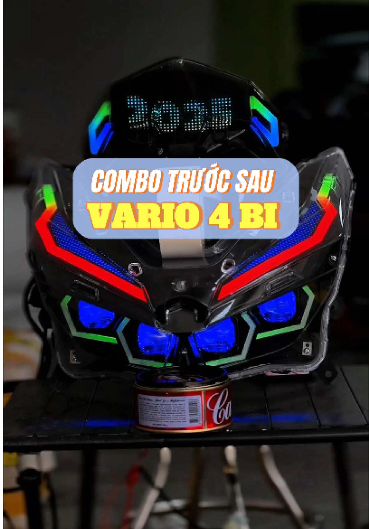 Mãn nhãn với combo trước sau Vario 4 bi này ae ơi 🤩🤩 #dpauto #dp #vario #vario125 #vario150 
