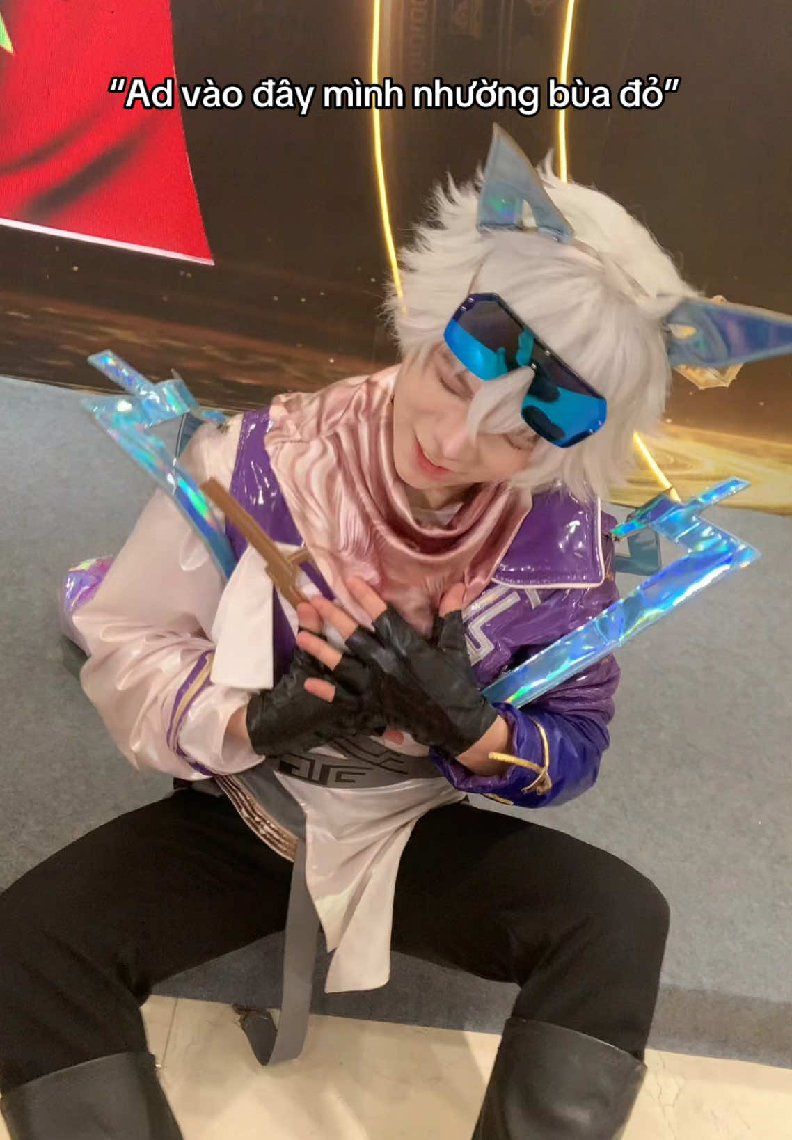 Bắn tùm lum luôn #cosplay #lienquanmobile #elsu #elsudjsieudang #fyp 