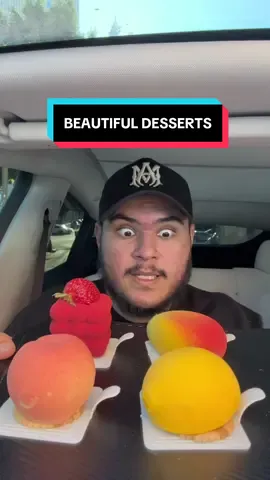 trying @Tu Cha viral fruit desserts. these were so fun to eat! #mukbang #viraldessert #Foodie #foodcritic #patisserie 
