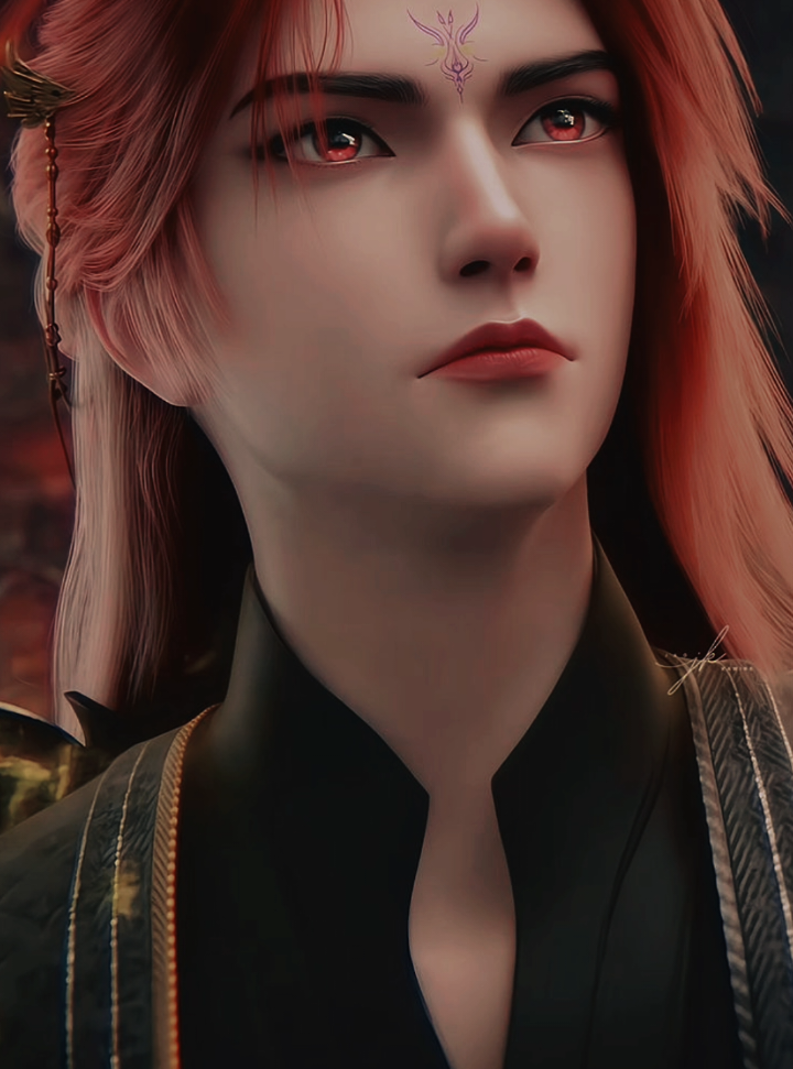 versi rambut merah🥀 #wanglin #renegadeimmortal 