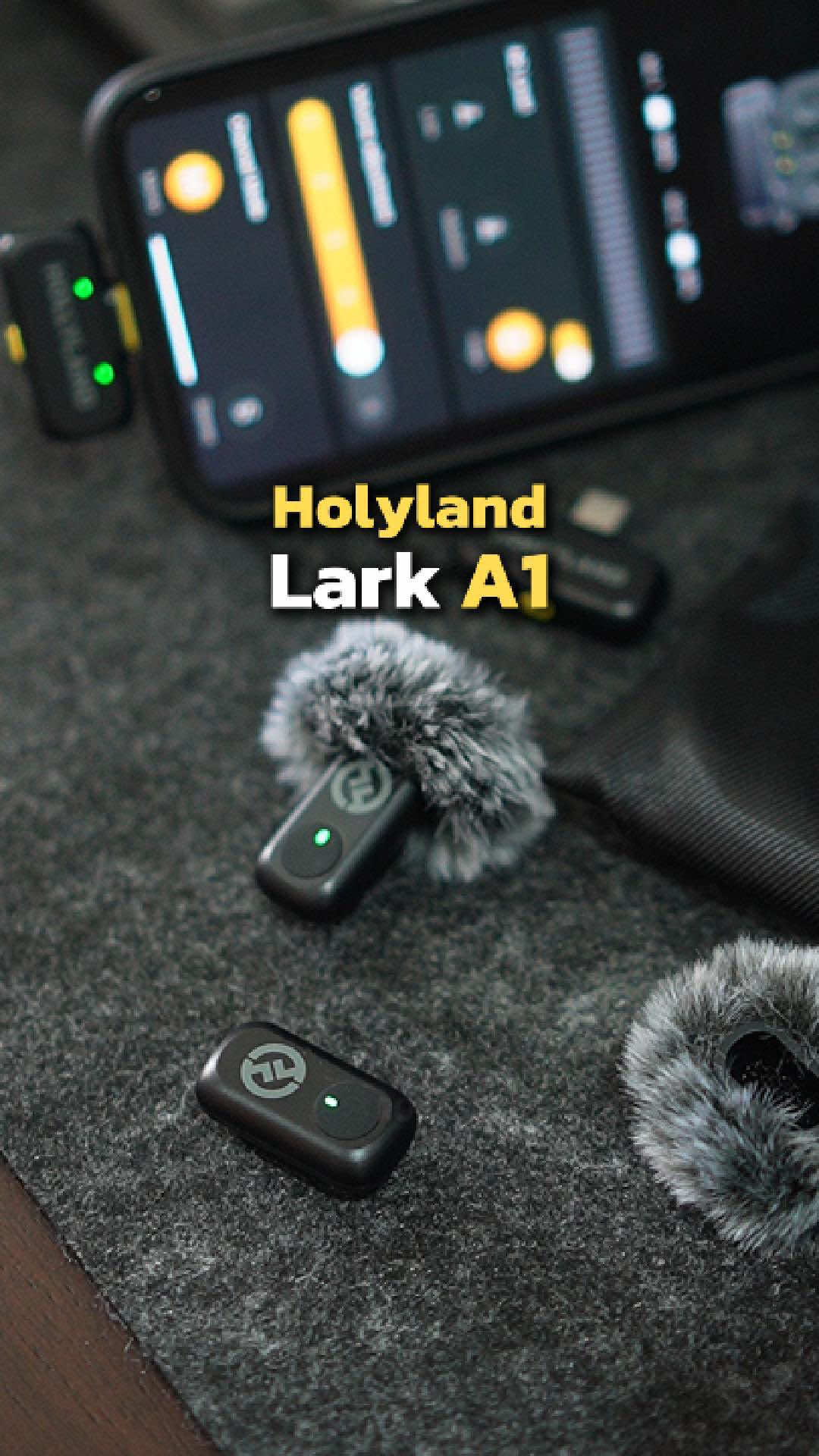 ไมค์จิ๋วเสียงโคตรดีจาก Holyland : Lark A1 : : #ROKi #holyland #larka1 #ไมค์ไร้สาย #ไมค์ตัดเสียงรบกวน 