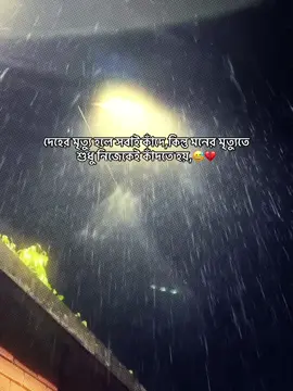 দেহের মৃত্যু হলে সবাই কাঁদে কিন্তু মনের মৃত্যুতে শুধু নিজেকেই কাঁদতে হয়,😅#obak_valobasa_e #fypシ #captionvideo #tiktokofficialbangladesh #sadcaption 