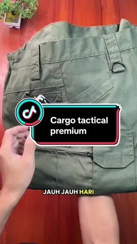 Sebenarnya udah dari dulu aku ngincer celana panjang Tactical satu ini kebetulan aku udah ada cntoh warna ijo armi kalian bisa langsung chek kranjang dibawah sekarang #tactical #celanacargo #cargotactical #tacticalpanjang 