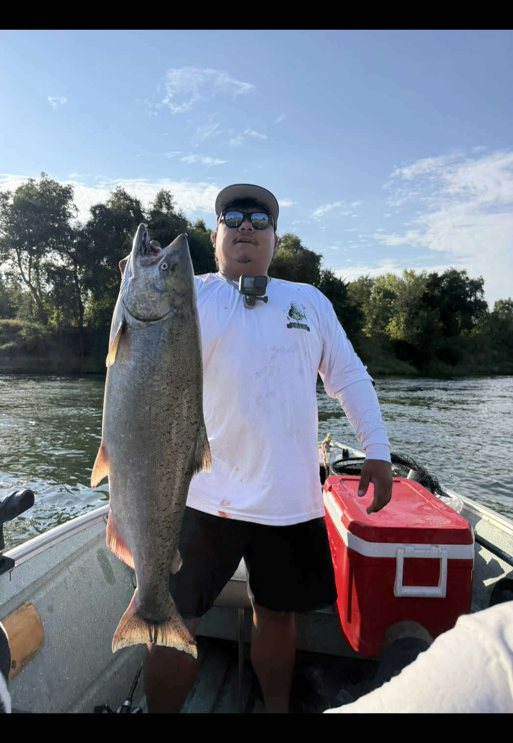 2k25 salmon fishing  #fyp #kingsalmon #california #featherriver #salmon 