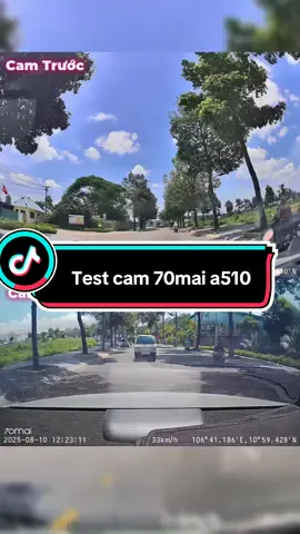 Test hình ảnh cam hành trình 70mai a510 quay trước sau #camhanhtrinh #camerahanhtrinh #camerahanhtrinhoto #70maidashcam #70maia510 