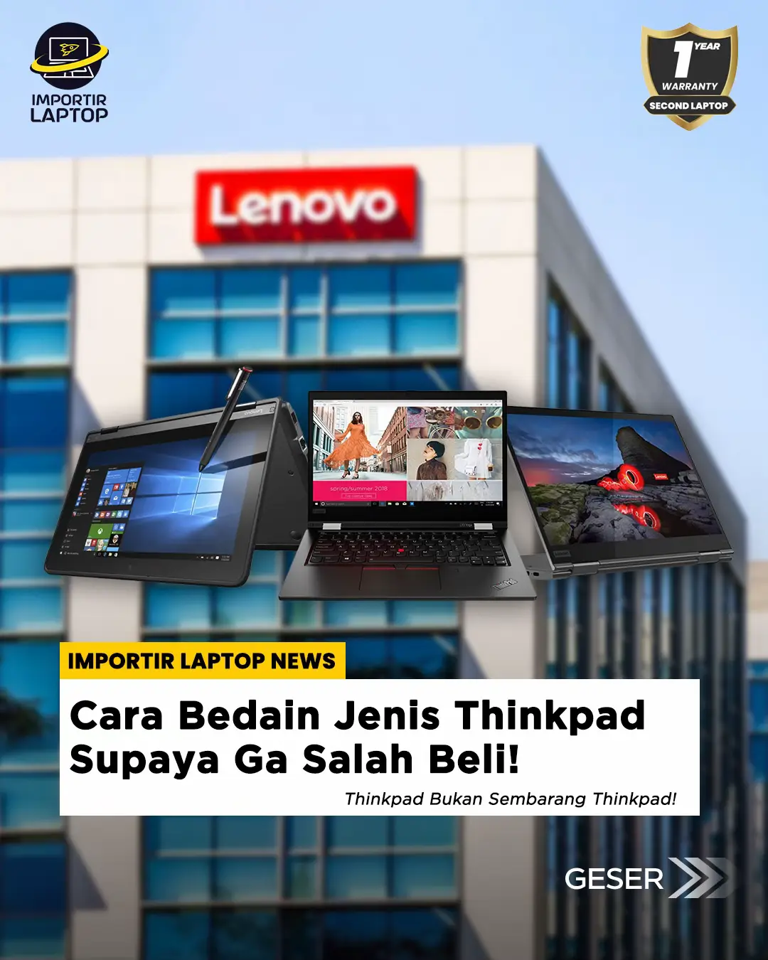 Kamu baru mau beli laptop Thinkpad….  Kenalin dulu macam macam THINKPAD biar kamu gak salah beli 🫵🏻😎 #laptop #thinkpad #murah #xyzabc #fypシ゚ 