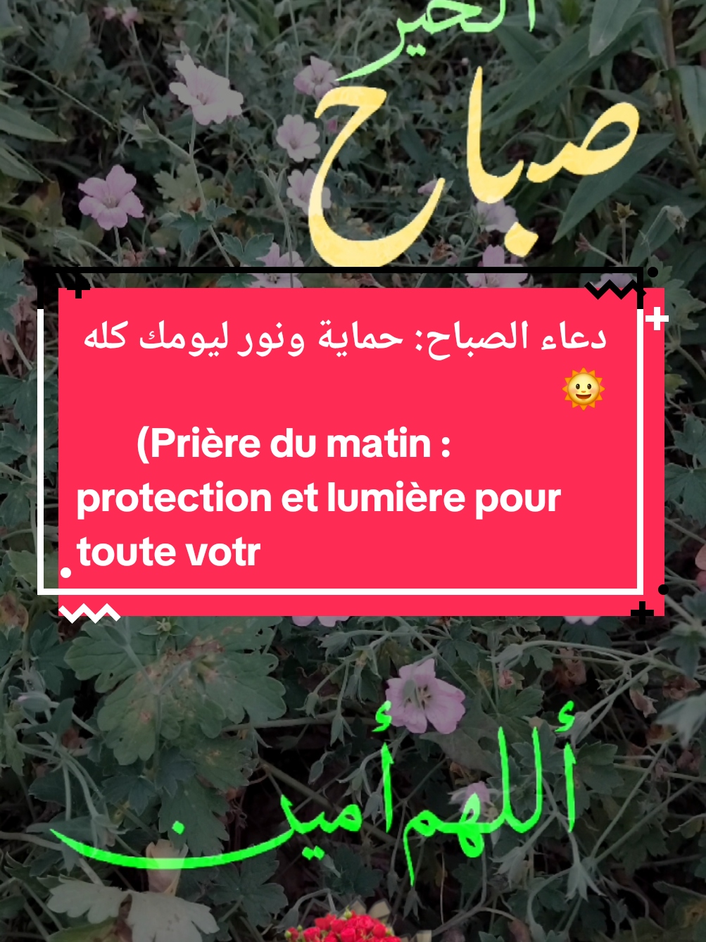 دعاء الصباح: طاقة إيجابية وطمأنينة للنفس 💖        (Prière du matin : énergie positive et tranquillité pour l'âme) #دعاء_الصباح   #اذكار_الصباح   #اسلاميات   #فولو  (Follow)  #صوتيات_دينية   #نصيحة  (Conseil)  #طمأنينة  (Sérénité)  #بركة  (Bénédiction)  #راحة_نفسية  (Paix intérieure)  #ايجابية  (Positivité)  #الدعاء  (La prière)  #الذكر  (Le dhikr)  #قرآن  (Coran)  #سنة  (Sunna)  #حديث  (Hadith)    #محبة_الله  (Amour d'Allah)  #رقية  (Ruqya)  #حفظ_الله  (Protection d'Allah)  #اطمئنان  (Tranquillité)  #fyp  (For You Page)  #foryou   #explore   #لايك  (Like)  #مشاركة  (Share) #CapCut 