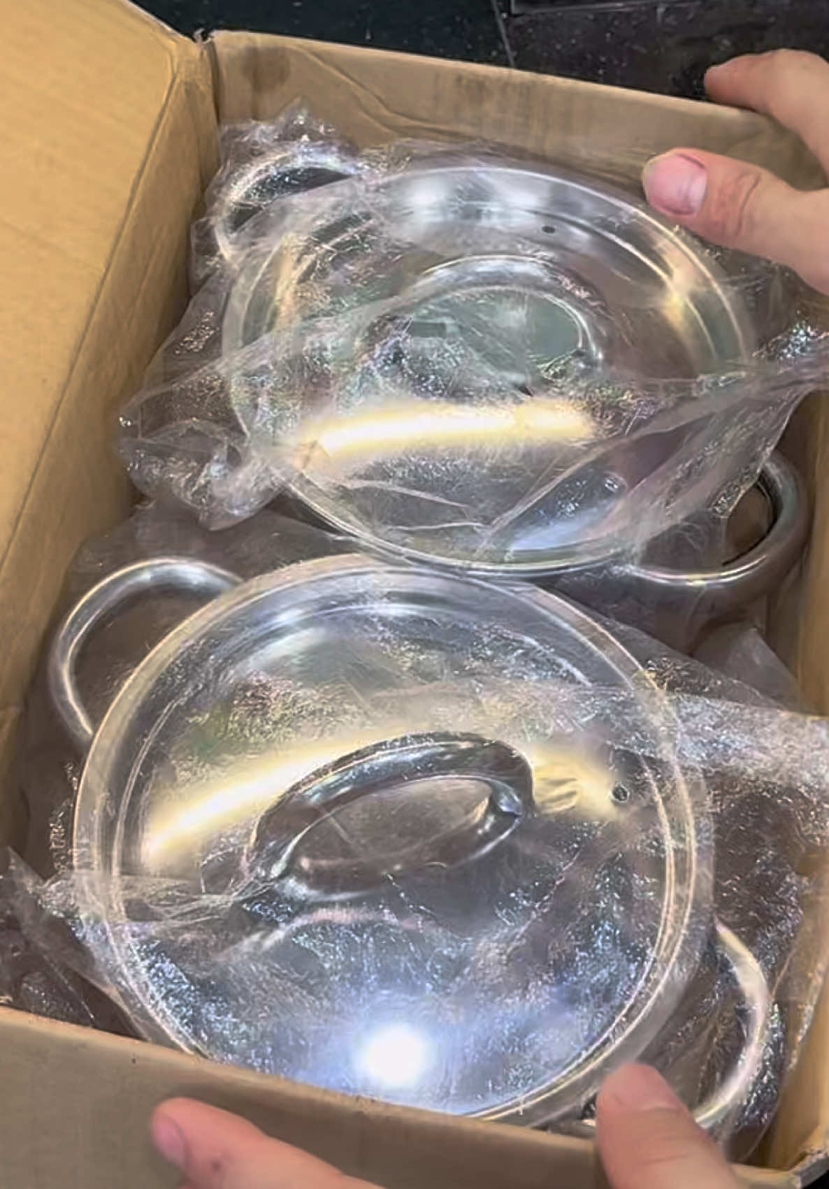 Combo 2 nồi inox dày 18cm chỉ 99k miễn ship#emkieutaphoa #noiinox #noiinoxcaocap #noiinox304