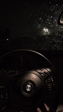 Nothing like a BMW in the rain. #bmw #rain #driving #relaxing #mysterydriver 
