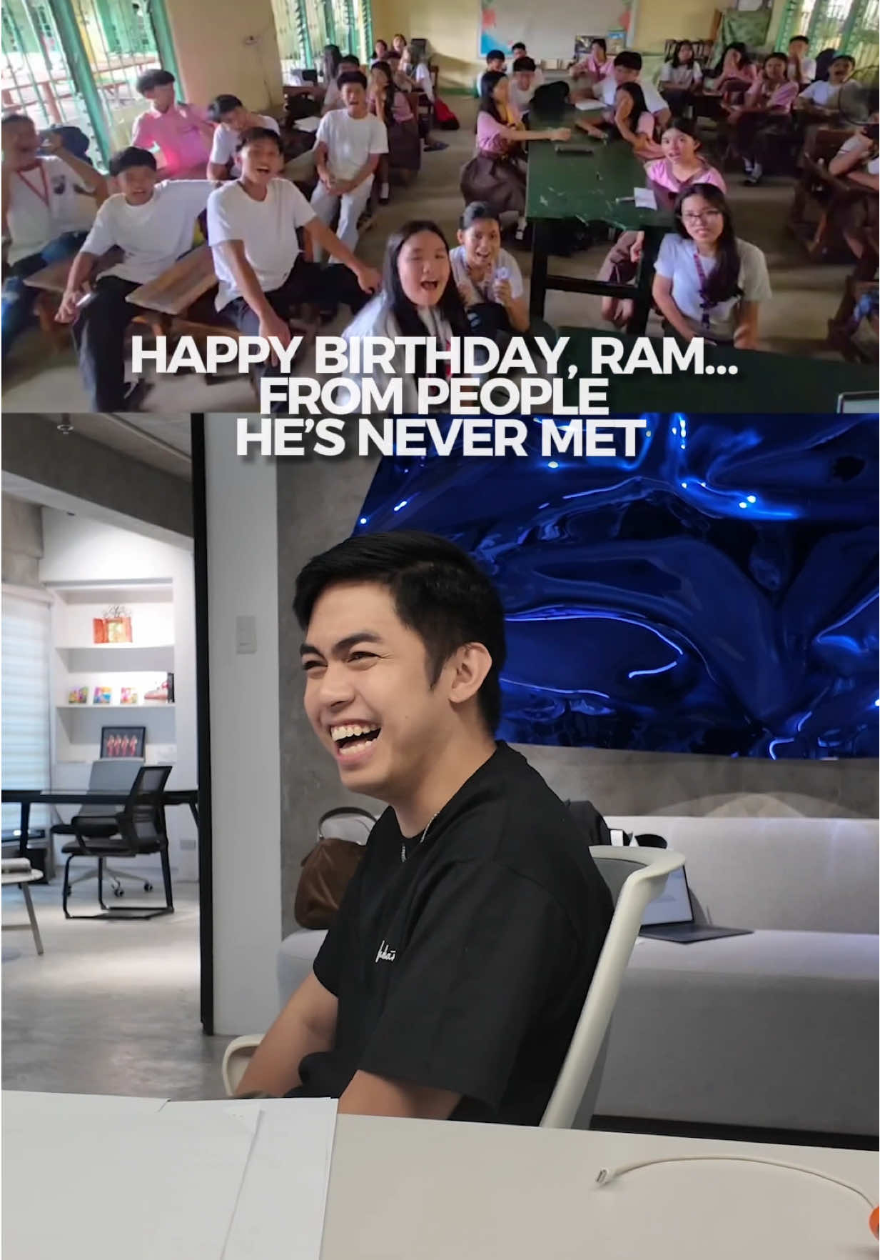 Strangers helped us surprise Ram with birthday greetings #PuntoConsultancy #OfficeTok 