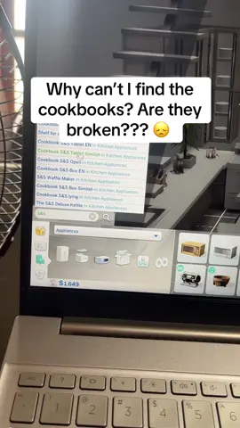 Why can’t I find the cookbooks? Both S&S and Grannies cookbooks. Are they broken? Helppppp! 😫 #sims4 #sims4mods #sims4cc #sims4gameplay #sims4update 