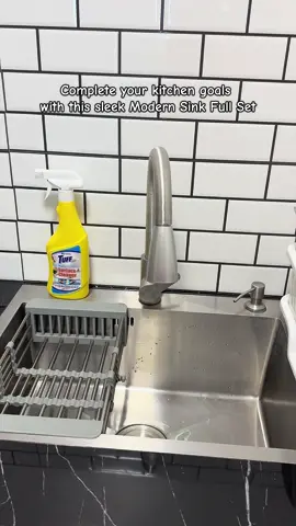 Complete your kitchen with this all-in-one Kitchen Sink Stainless Complete Set. Durable, modern, and easy to install—perfect for everyday use and built to last. #kitchensink #kitchenfinds #kitchenaccessories #kitchengoals #kitchenrenovation 