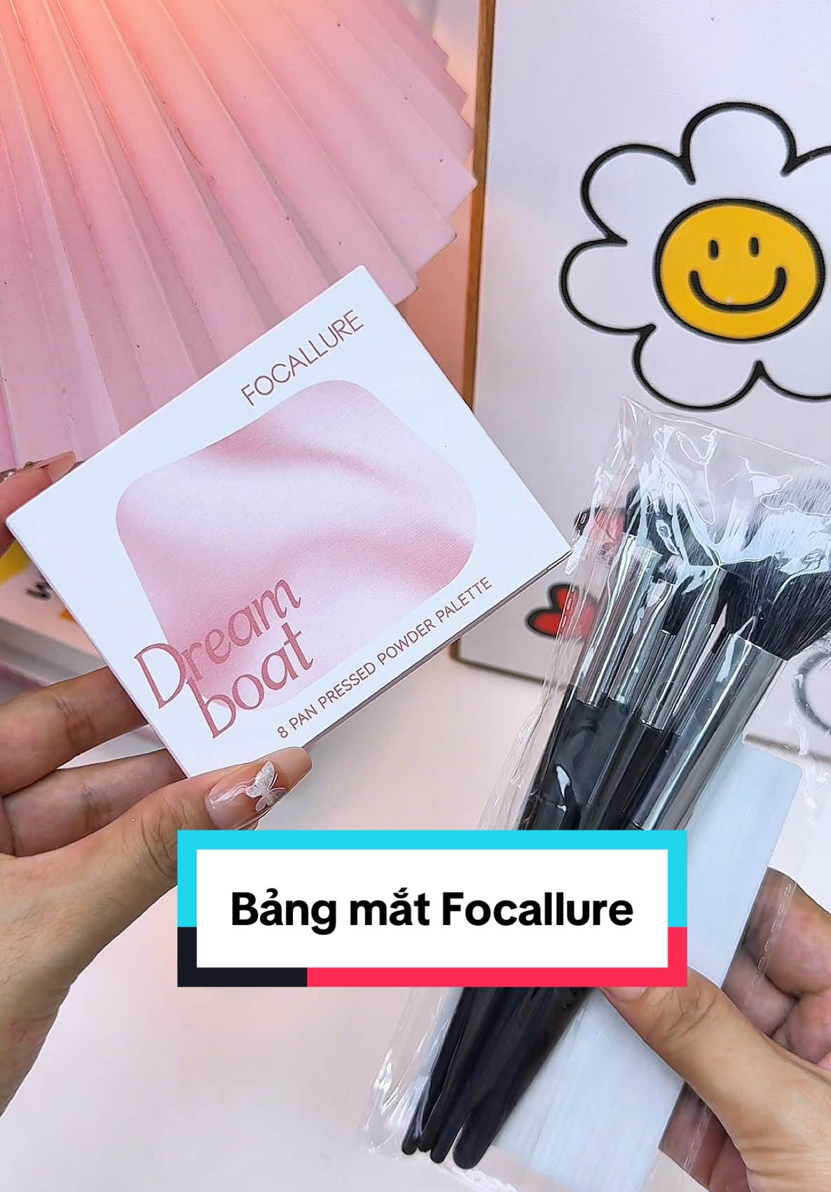 Bảng mắt xinh lắm mà có kèm luôn bộ cọ trang điểm nè #focallure #bangmatfocallure #muataitiktok #makeup #muataitiktok #ngthienkim22 #goclamdep #xh 