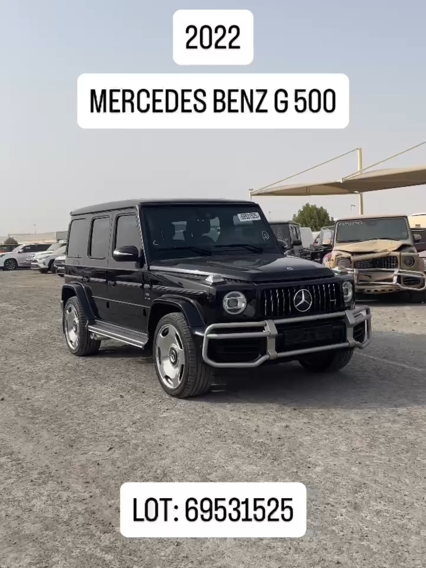 “2022 MERCEDES BENZ G 500” is up for auction in the UAE on September 1st at 5:00 PM GST. Lot #69531525 #copartmea #CopartME #copart #usedcars #auction #carauction #autoauctions #car #vehicle #salvagecars #damagedcars #mercedes #benz #g500 #mercedesg500 #mercedesbenz #mercedesbenzg500