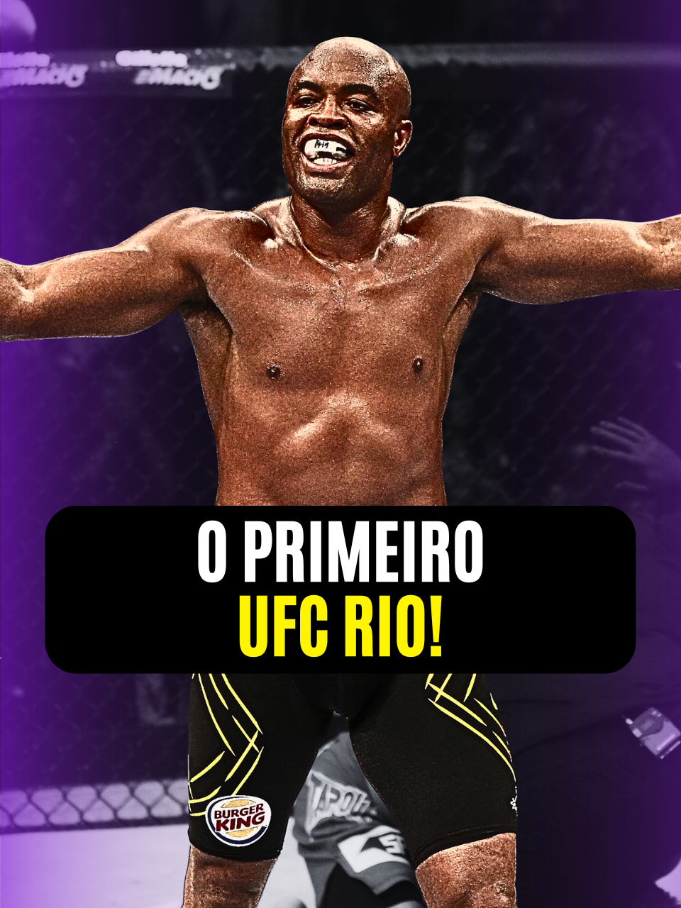 O primeiro UFC Rio: Anderson Silva vs Yushin Okami #andersonsilva #ufcrio #ufc134 #UFC #mma #luta #ufcbrasil #boxing