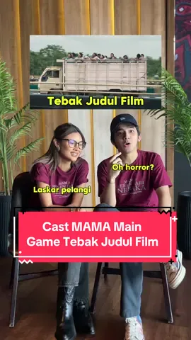 Cast MAMA ikut game tebak judul film berakhir kocak😂 #fyp #mamapesandarineraka #mdpictures #mdentertainment #tiktoktainment