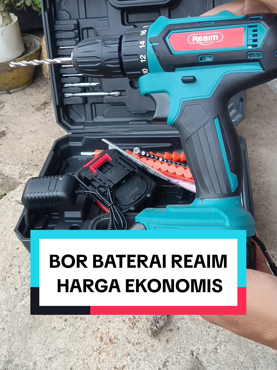 BOR BATERAI REAIM PAKET KOMPLIT HARGA EKONOMIS, HARGA PROMO. AMBIL PROMONYA SEBELUM KEHABISAN #borbaterai #mesinbor #REAIM #NAUFAL8 #perkakas 