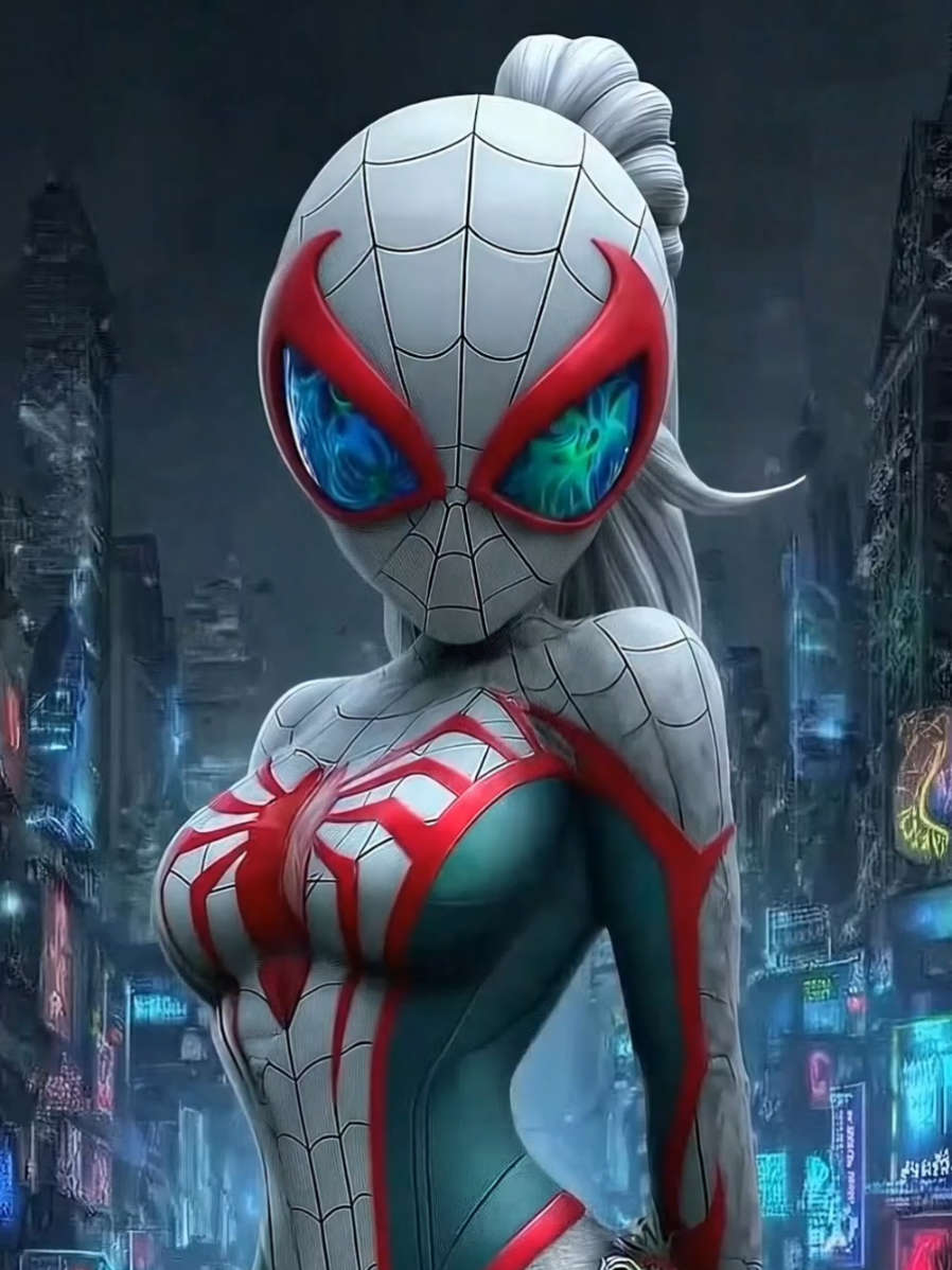 #marvel #spiderman #livewallpaper #spiderwoman #animated 