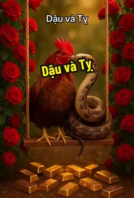 Gia đình Dậu và tỵ rắn và gà#12congiap #giadinh #vochong #giatri #xuhuong 