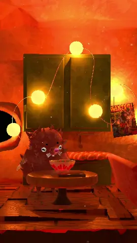 found my way home 🦔🐻 #fyp #lowpoly #mole #animalcrossing #cozyvibes 