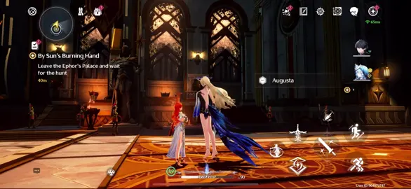 Augusta’s height compared to Carthethyia #wutheringwaves #carthethyia #Augusta 