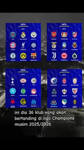 ucl is back.drawing fase liga akan dilaksanakan nanti malam jam 23:00 wib#ucl #uefa #ligachampions #fyp