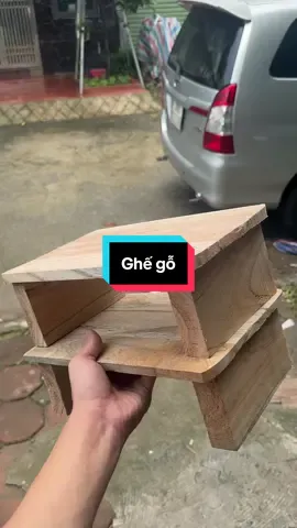 Ghế bệt gỗ #xuhuong #thucong #dogo #ghego 