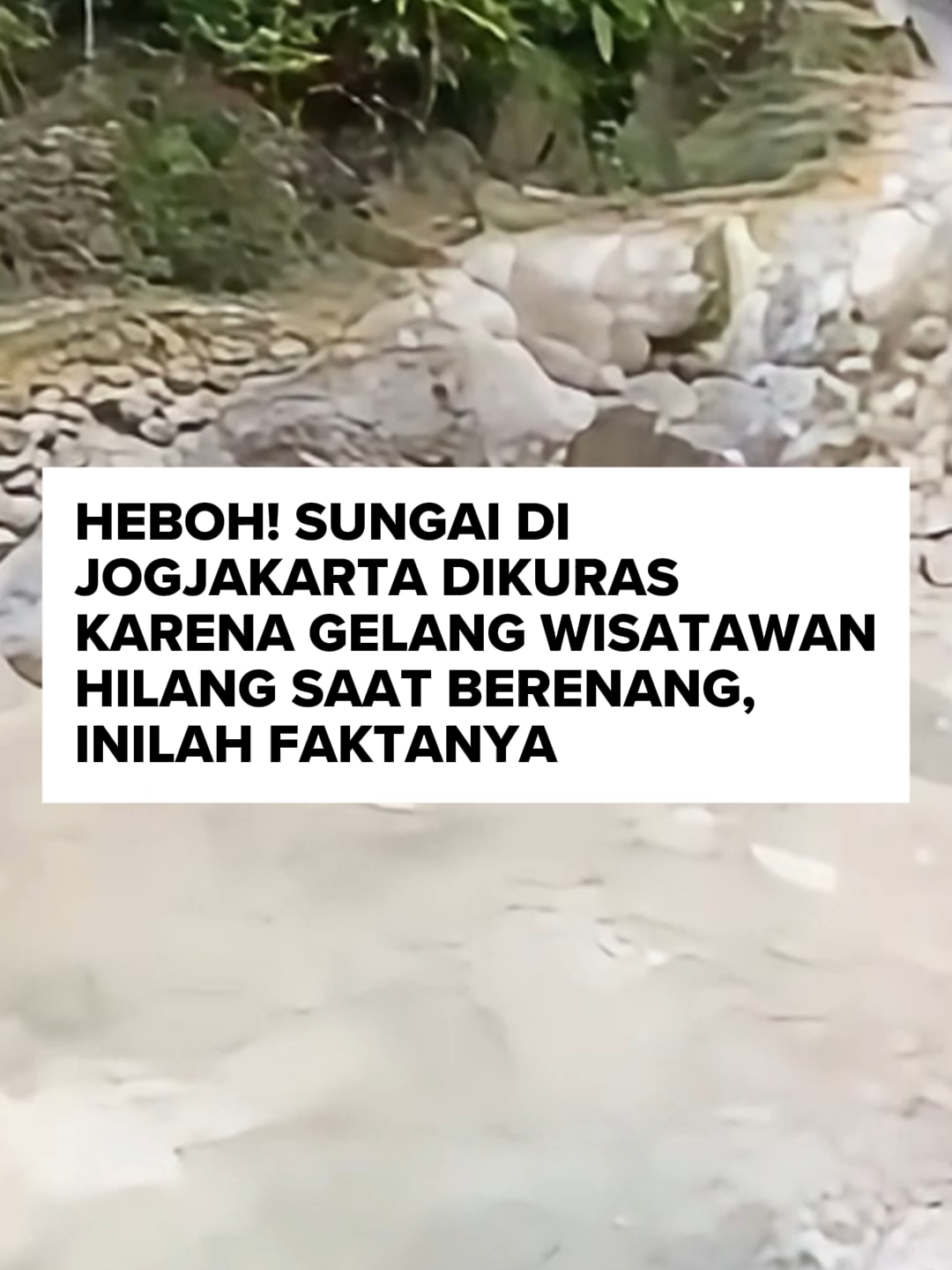 Jagat maya heboh dengan kabar sebuah sungai di Yogyakarta yang dikuras gara-gara gelang emas wisatawan hilang. Video dan foto peristiwa itu beredar luas, salah satunya lewat unggahan akun Instagram @lambe_turah, Selasa (26/8/2025). Penulis Naskah: Zeyra Putri Widhianingtyas/JPRK Editor: Mohammad Afwan/JPRK #fyp #kediri24jam #viral #jawapos #radarkediri