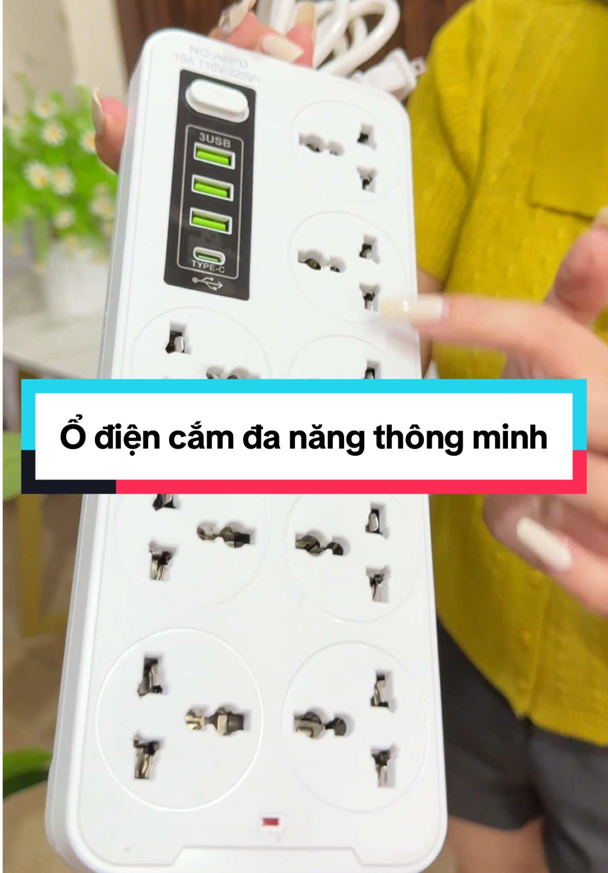 Ổ điện đa năng thông minh tiện lợi #thuythothe #xuhuong #xuhuongtiktok #odiendanang #odienthongminh 