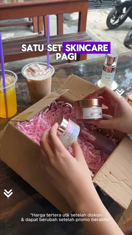 ‼️ Perawatan pagi - malam yang saling melengkapi, Retinol  bantu regenerasi kulit saat kamu tidur sedangkan Symwhite 377 melembapkan & mencerahkan kulit. Cobain Sekarang! 🧡✨ ##skintific##retinol4pcsset##kerutan##mengencangkanwajah#retinol 