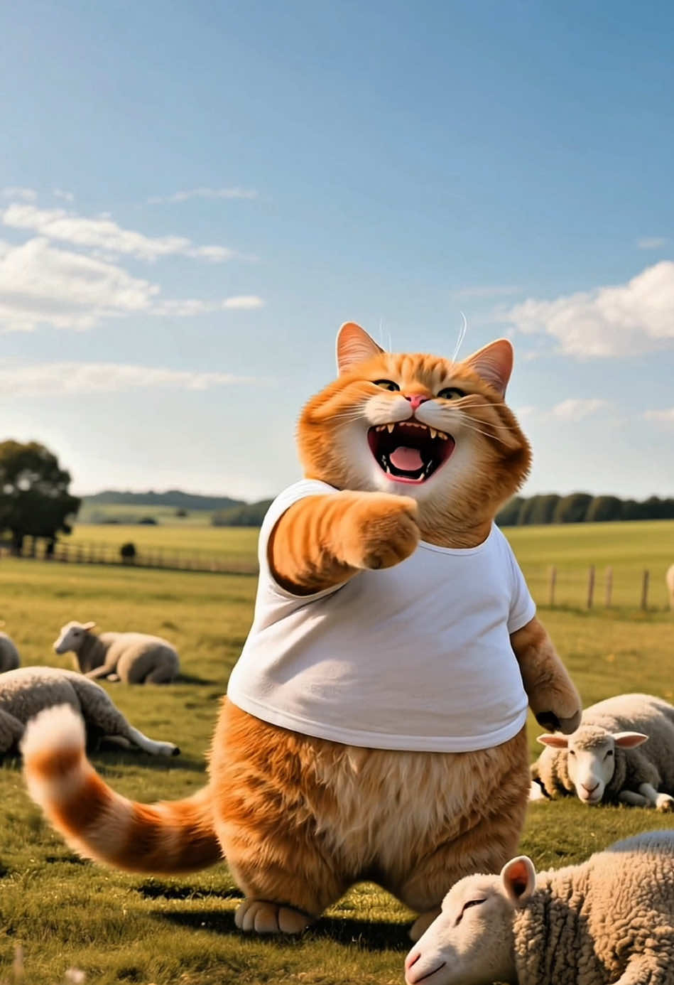 #funnycat #funny #funnyvideos #aivideo #fyp 