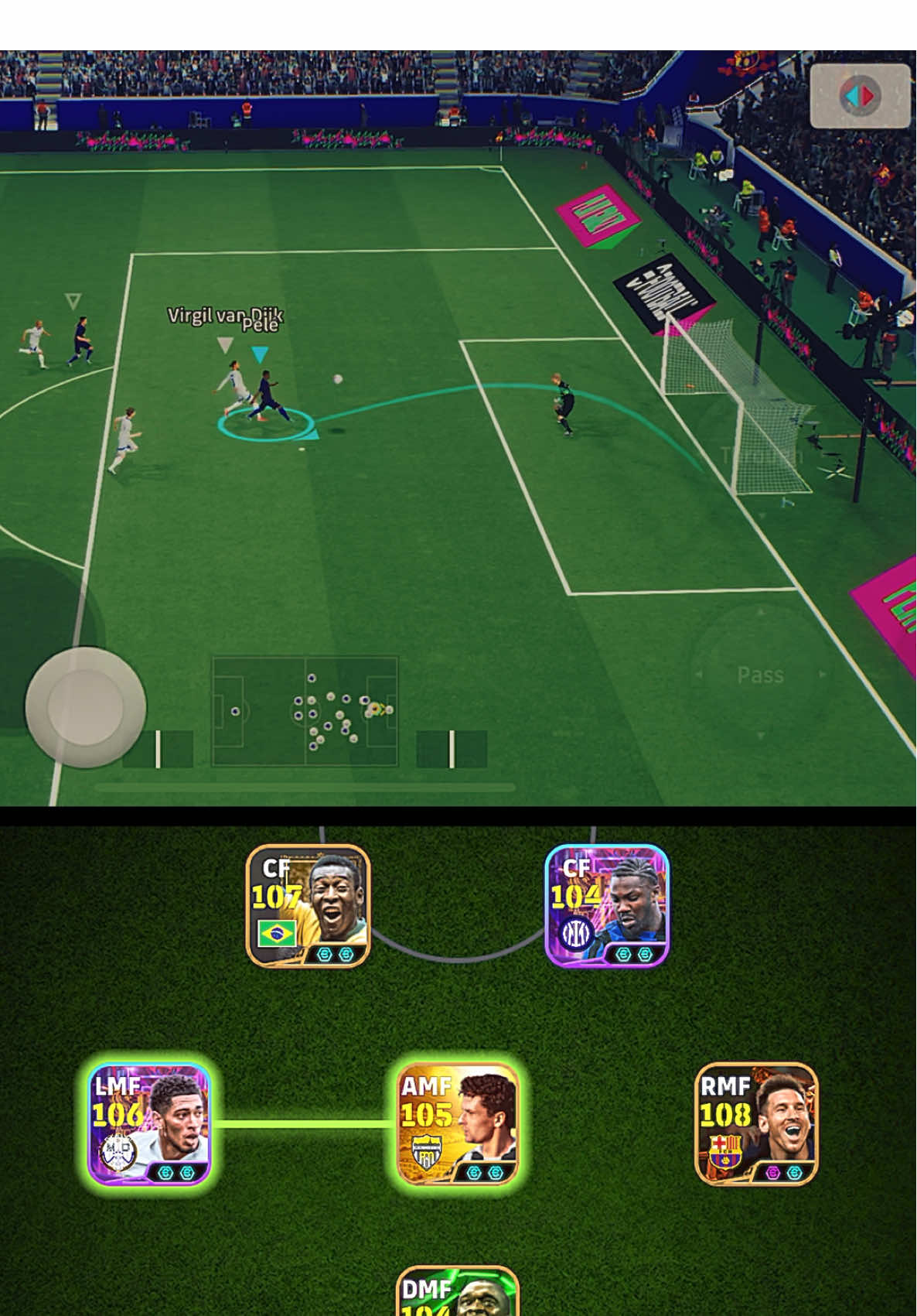 Perfect Chip Shot in eFootball 2026 | Insane Finishing Skills ⚡🎯 #fyp #efootball #konami #ebaskota #efootball2026 