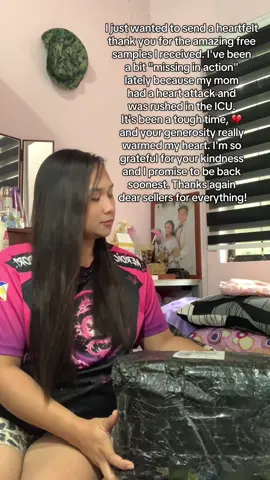 Sa lahat ng Shop na na PM ko. Maraming Salamat po sa pang unawa! Babawi po ako as promised! 🫶🏻✋🏻 Shop reveal ba sa mga generous Free Sample givers nato? Request ka rin baka isa ka sa mabibigyan nila ❤️✨  #familyfirst #freesample #tiktokaffiliate #MomsofTikTok #thankyoulord 